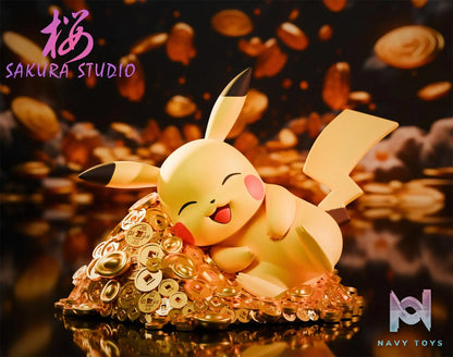 SAKURA Studio – Pokémon New Year Sleeping Get Rich Lazy Pikachu 2.0