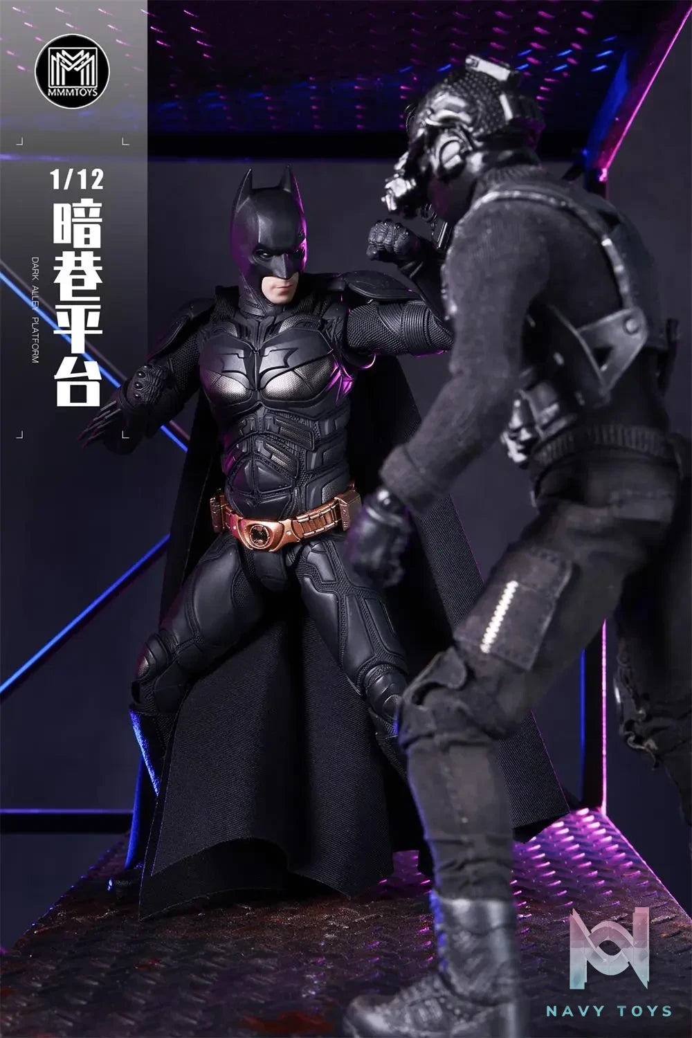 MMMTOYS – 1/12 Scale Diorama Dark Alley Platform M2511 (Licensed)