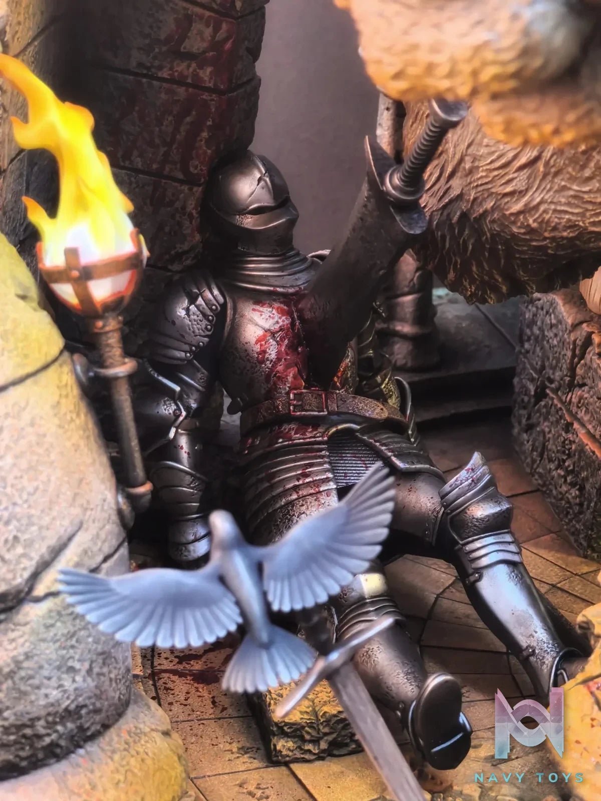 Zodd the Immortal - BERSERK - IRON ELEVEN Studio & FIGURE CLASS Studio resin statue Navy Toys anime figure