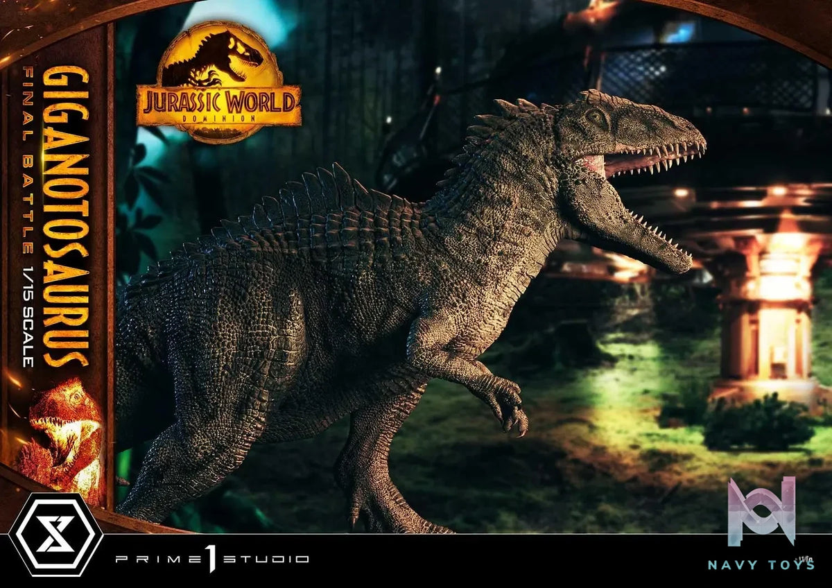 Prime 1 Studio – Legacy Museum Collection Jurassic World: Dominion(Film) Giganotosaurus 1/15 scale LMCJW3-04 LMCJW3-04S (Licensed)