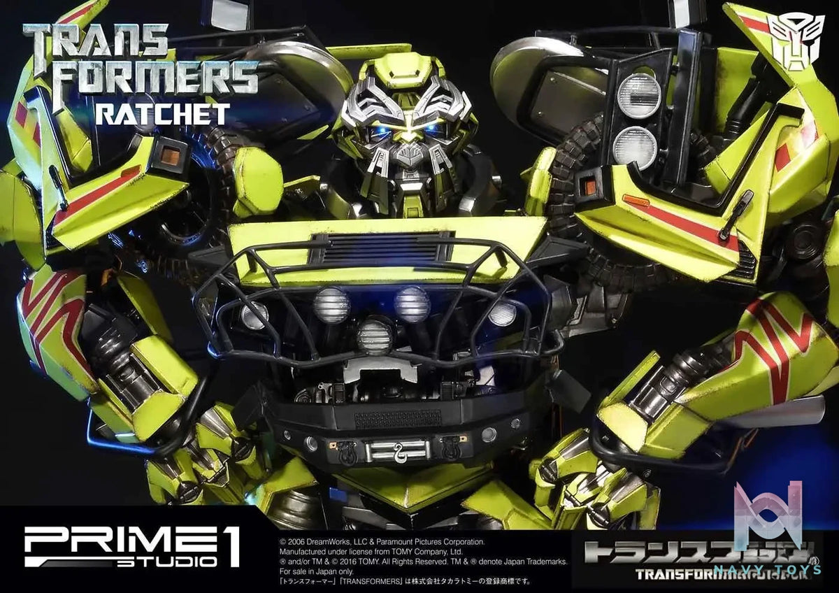 Prime 1 Studio – Museum Masterline Transformers (Film) Autobot Ratchet MMTFM-13 (Licensed)