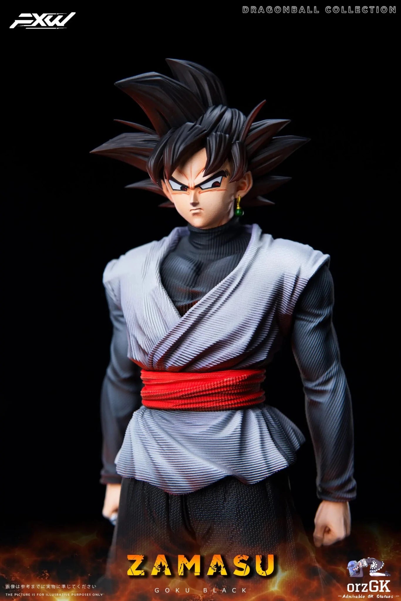 Goku Black - Dragon Ball - FXW Studio resin statue Navy Toys anime figure