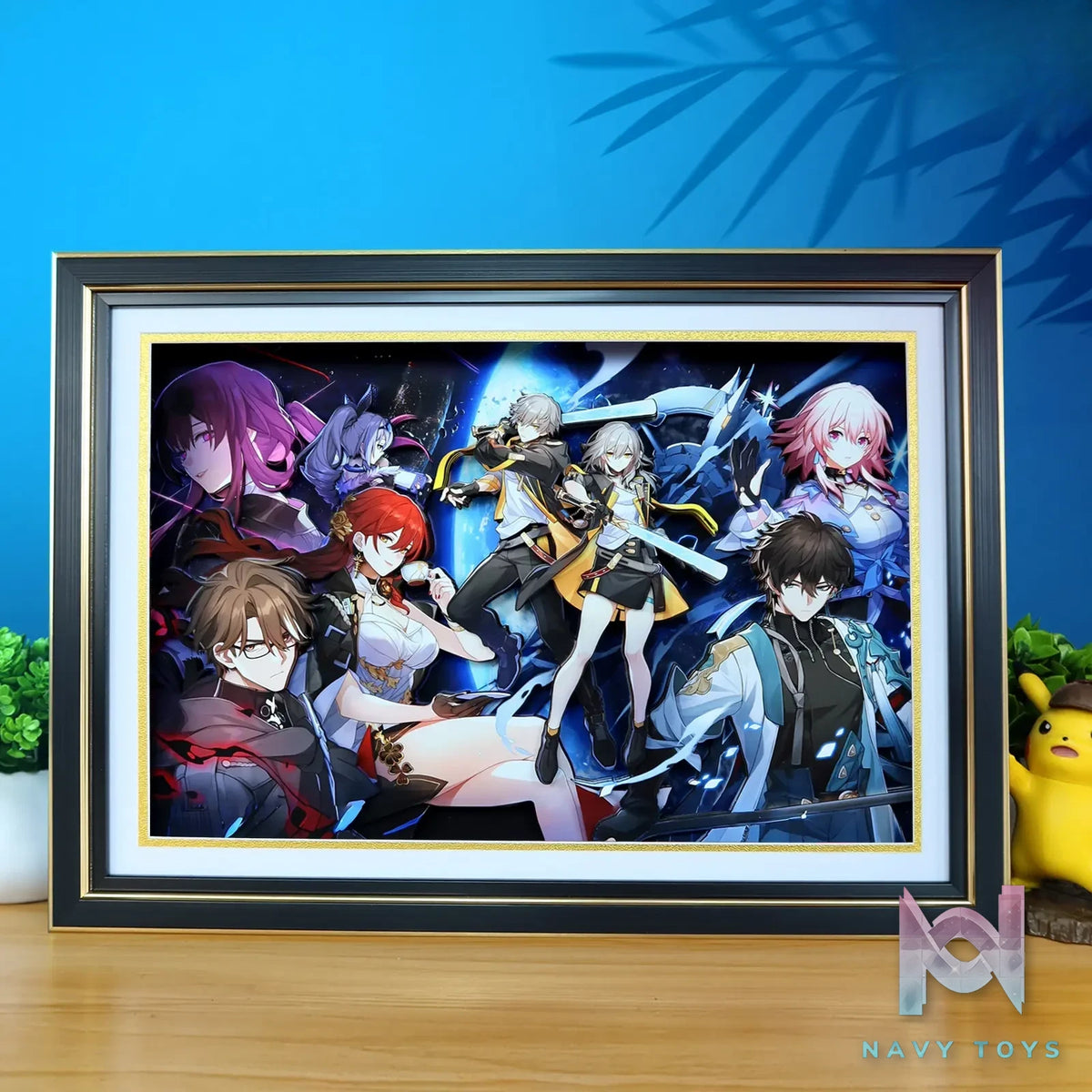 KALA HOME Studio – Honkai: Star Rail Multiple Characters 3D Decorative Painting Honkai: Star Rail