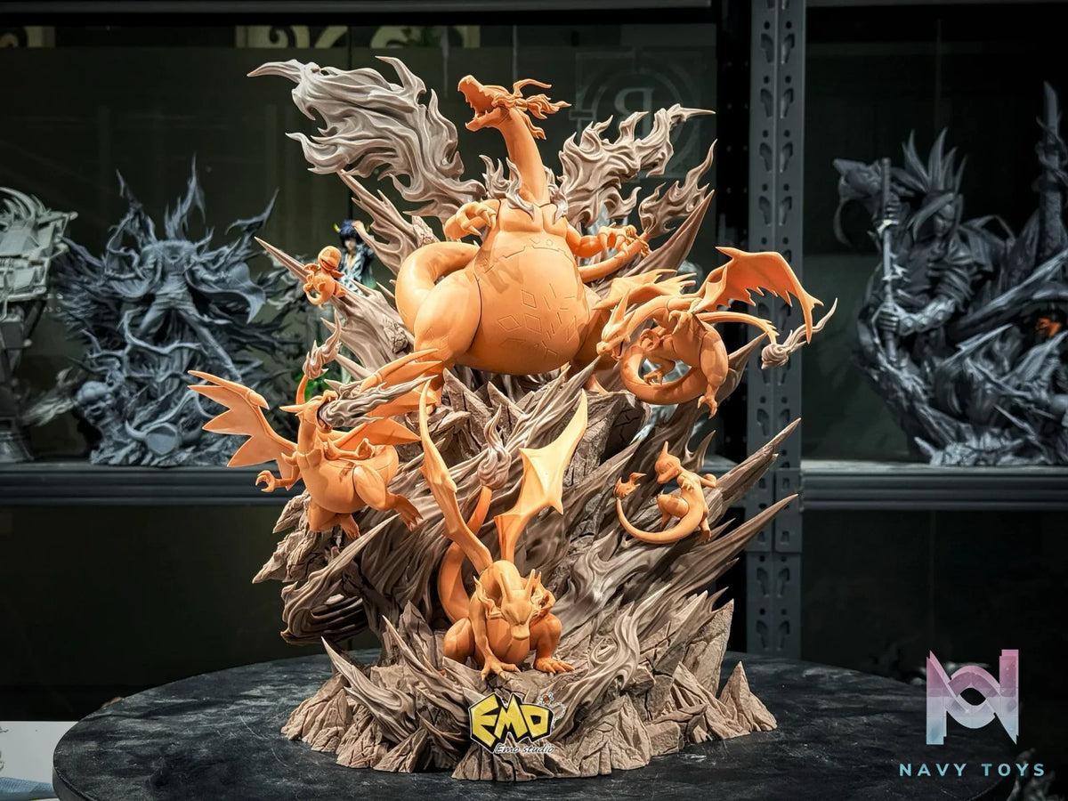 Emo Studio – Evolution Chain 003 Charizard Pokémon