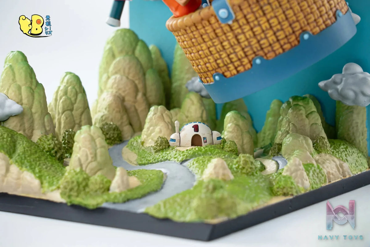 DB Studio – Dragon Ball Hot Air Balloon Son Goku & Oolong & Bulma