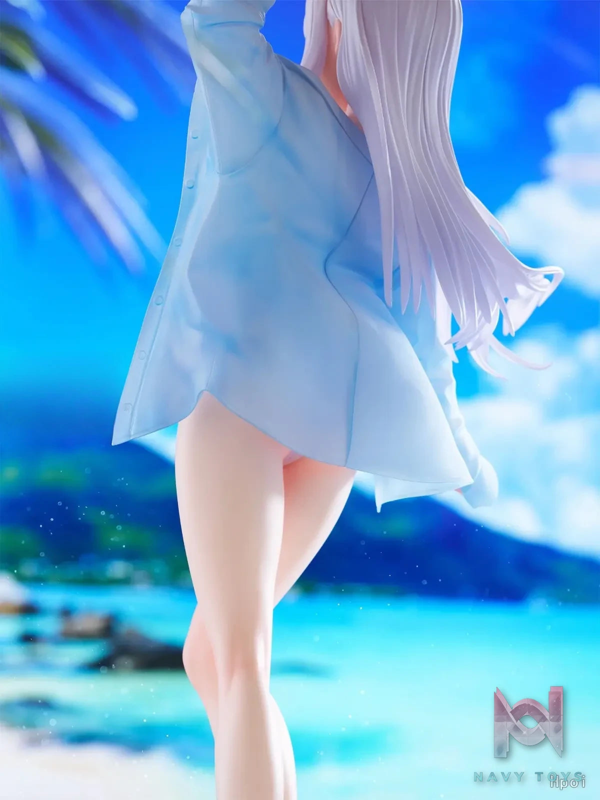 FURYU – TENITOL TALL MIGNON WORKS shiro Swimsuit ver. Figure (Licensed)