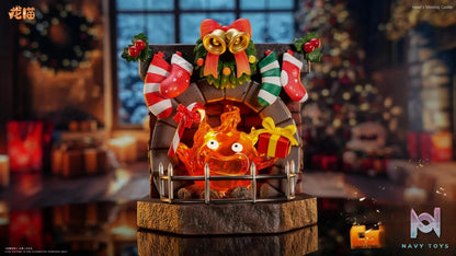 Long Miao Studio – Christmas Calcifer Howl’s Moving Castle