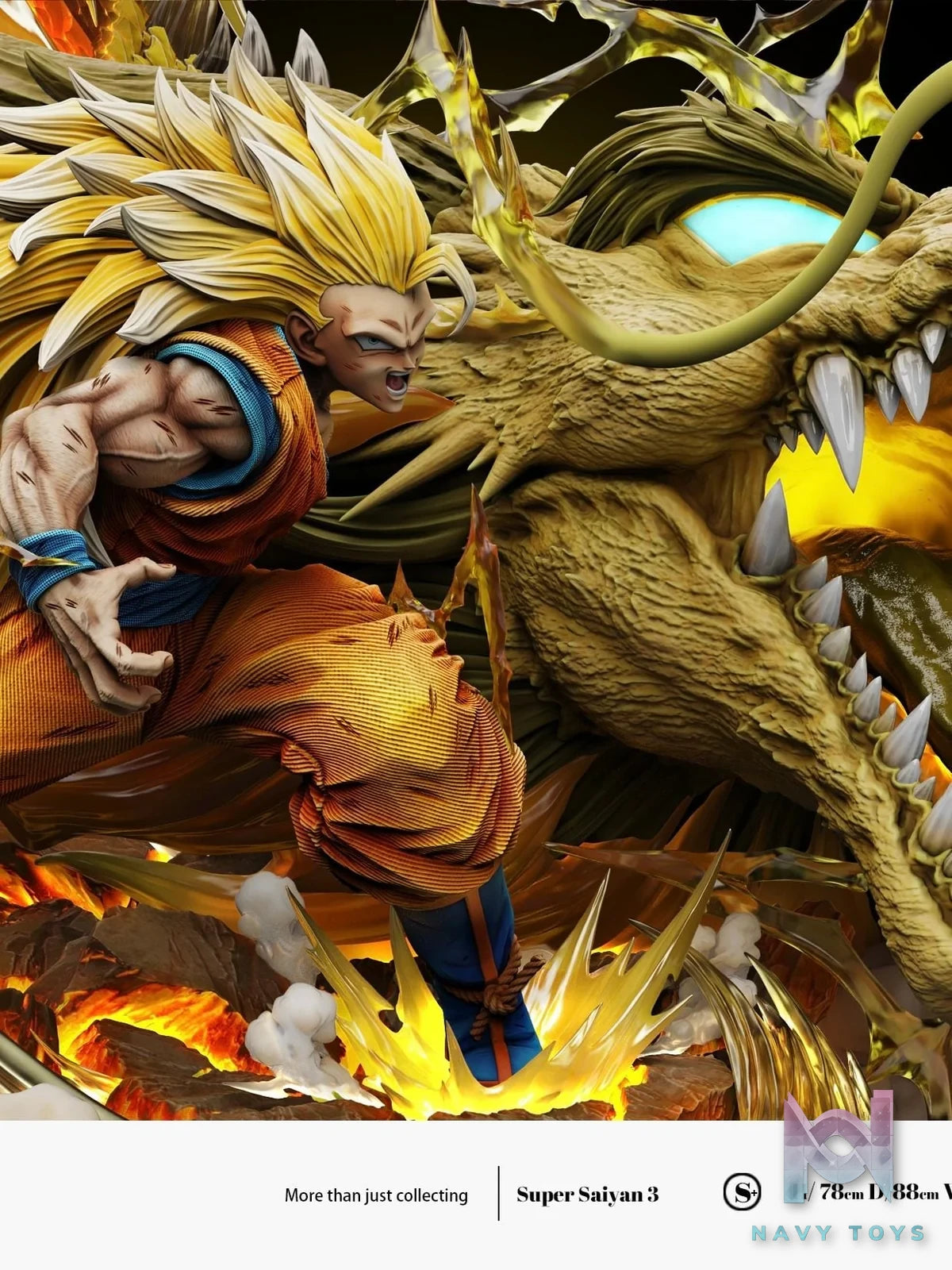 Goku SSJ3 - Dragon Ball - Last Sleep Studio resin statue Last Sleep Studio anime figure