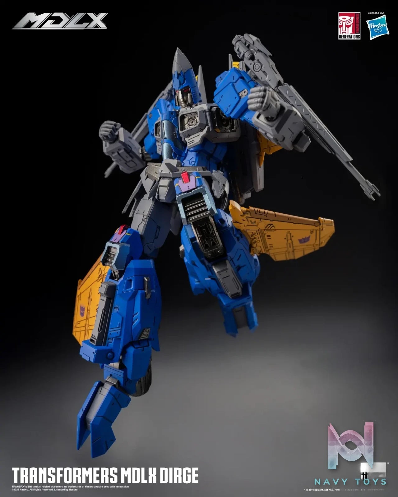 Threezero – Transformers Decepticon-MDLX Elegy #3Z0888 (Licensed)