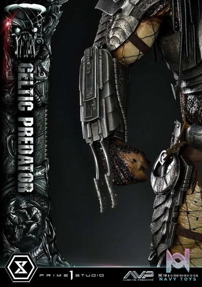Prime 1 Studio Museum Masterline Alien vs. Predator Celtic Predator MMPR-05 MMPR-05S