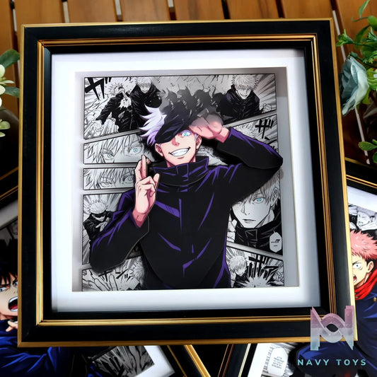 KALA HOME Studio – Jujutsu Kaisen Multiple Characters #01 3D Decorative Painting Jujutsu Kaisen