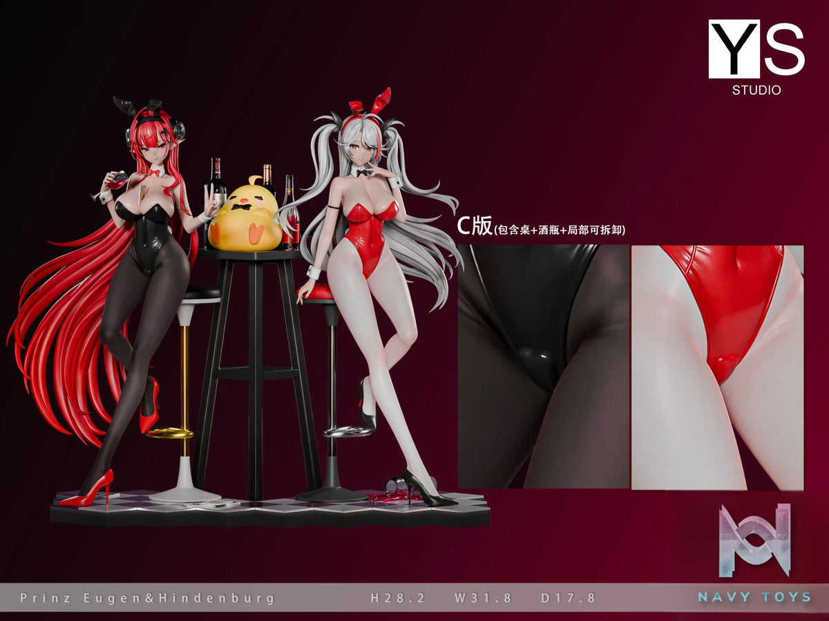 YS Studio – Azur Lane Sommelier Bunny Hindenburg & Prinz Eugen