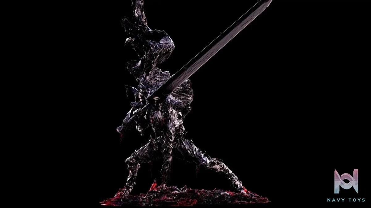 Guts Berserker Armor - Berserk - Iron Curtain Studio resin statue Navy Toys anime figure