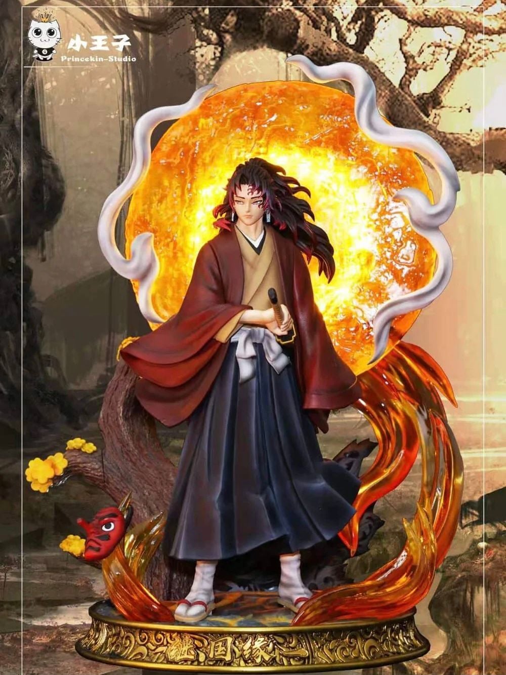 Tsugikuni Yoriichi - Kimetsu no Yaiba - Princekin Studio resin statue primcekin Studio anime figure