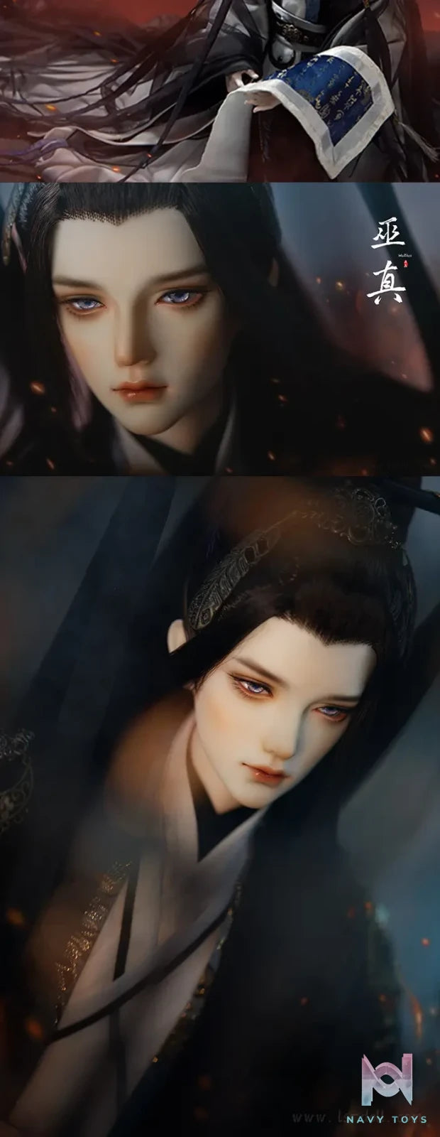 Loong Soul – Wu Zhen Wizard BJD Doll Original (Licensed)