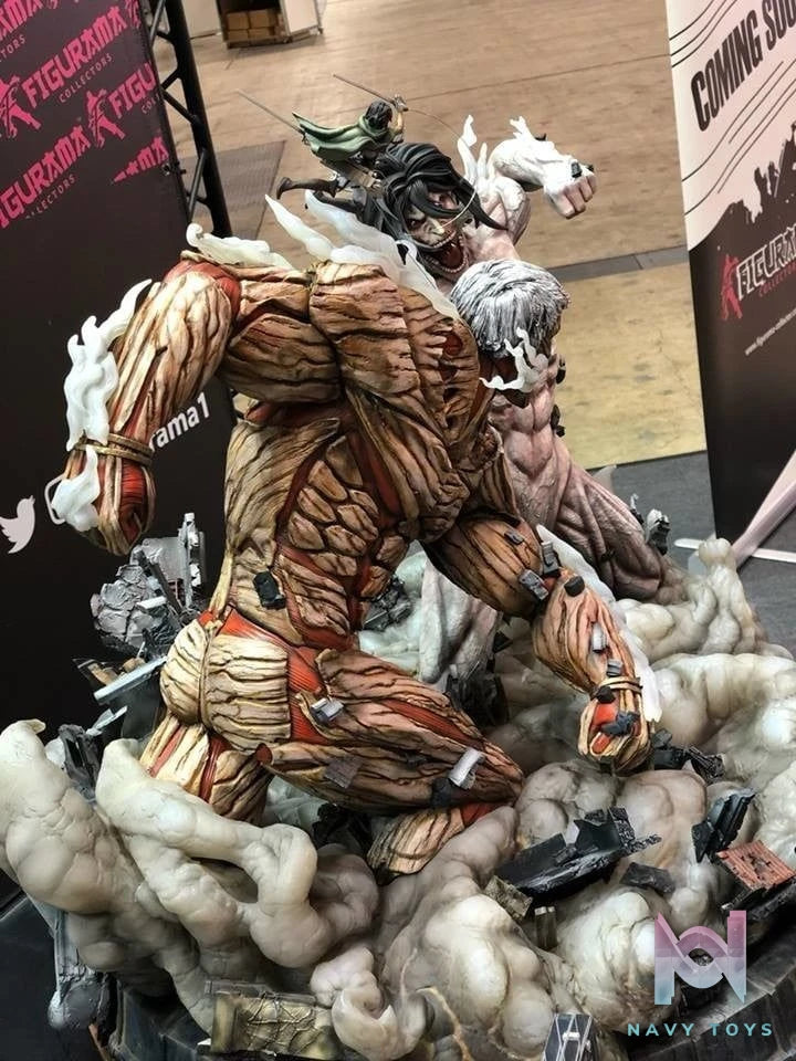 Reiner & Eren - Attack on Titan - Figurama Collectors resin statue Figurama Collectors Studio anime figure
