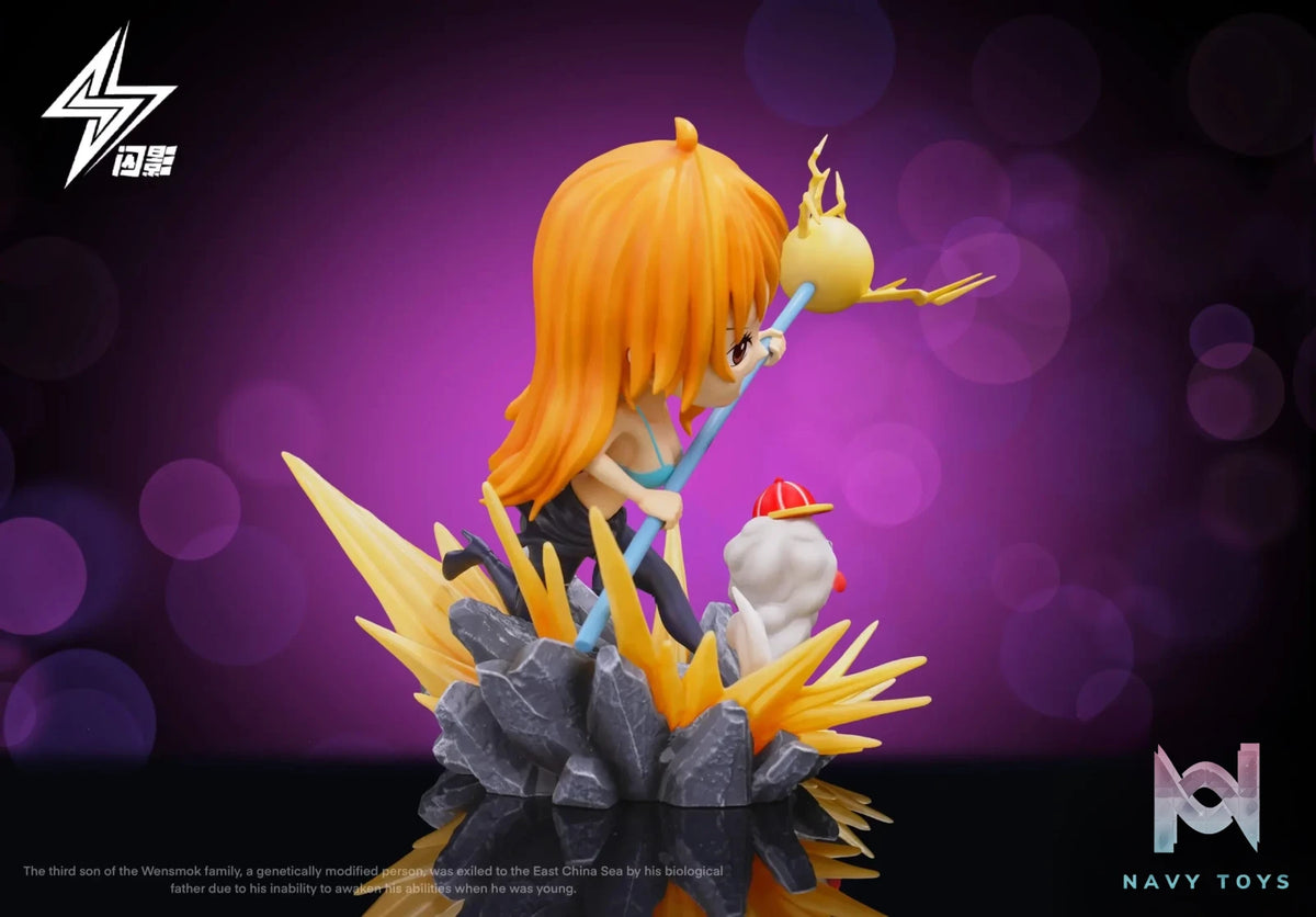 Shan Ying Studio – One Piece Nami and Usopp in leather and straw hats
