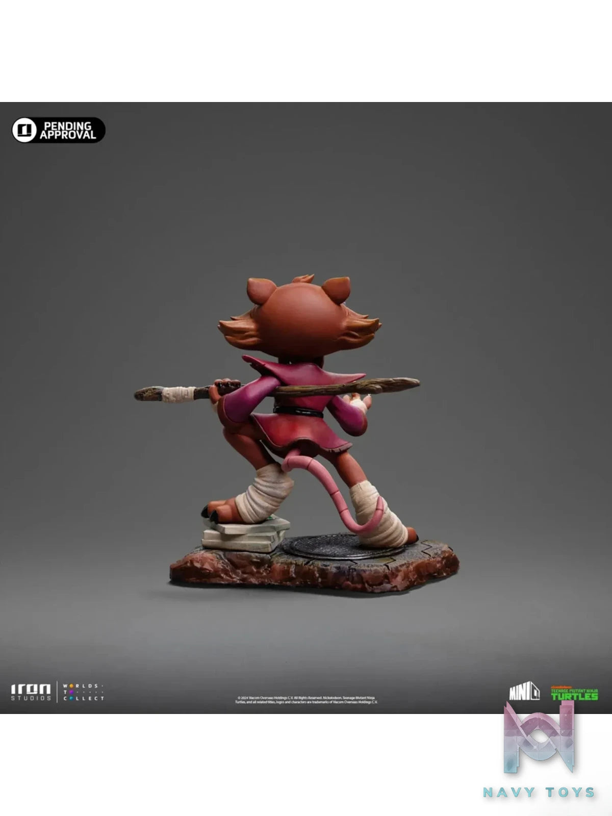 Iron Studio – Marvel MiniCo Series Spider-Man & Splinter & Apollo 11 Astronaut & Captain America (Licensed)