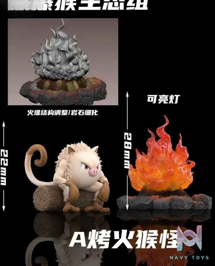 Wonder Studio – Primeape Evolution Group Pokémon