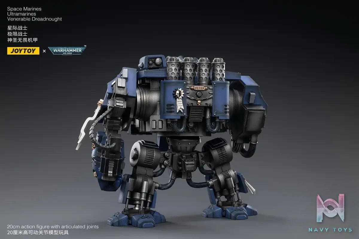 JOYTOY – Warhammer series 1/18 Space Marines Ultramarines Venerable Dreadnought JT2467 (Licensed)