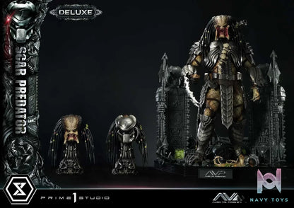 Prime 1 Studio Museum Masterline Alien vs. Predator Scar Predator MMPR-04 MMPR-04DX MMPR-04DXS