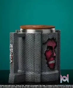 Psd Studio - Colossal Titan Wall Breach Ver. Water Bottle Attack on Titan resin statue Navy Toys anime figure