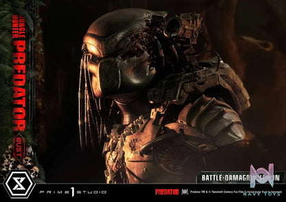 Prime 1 Studio – Premium Bust Predator (Film) Jungle Hunter Predator Battle-Damaged PBPR-03 (Licensed)