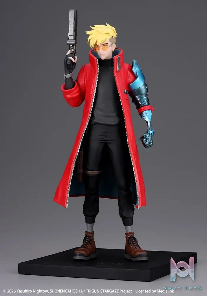 Kotobukiya – OSHI WORKS Vash the Stampede TRIGUN STAMPEDE 1/7 Complete Figure (Licensed)
