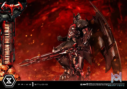 Prime 1 Studio – Ultimate Premium Masterline Batman (Comics) Batman Hellbat Concept Design by Josh Nizzi UPMDC-06 UPMDC-06DX UPMDC-06DXS (Licensed)