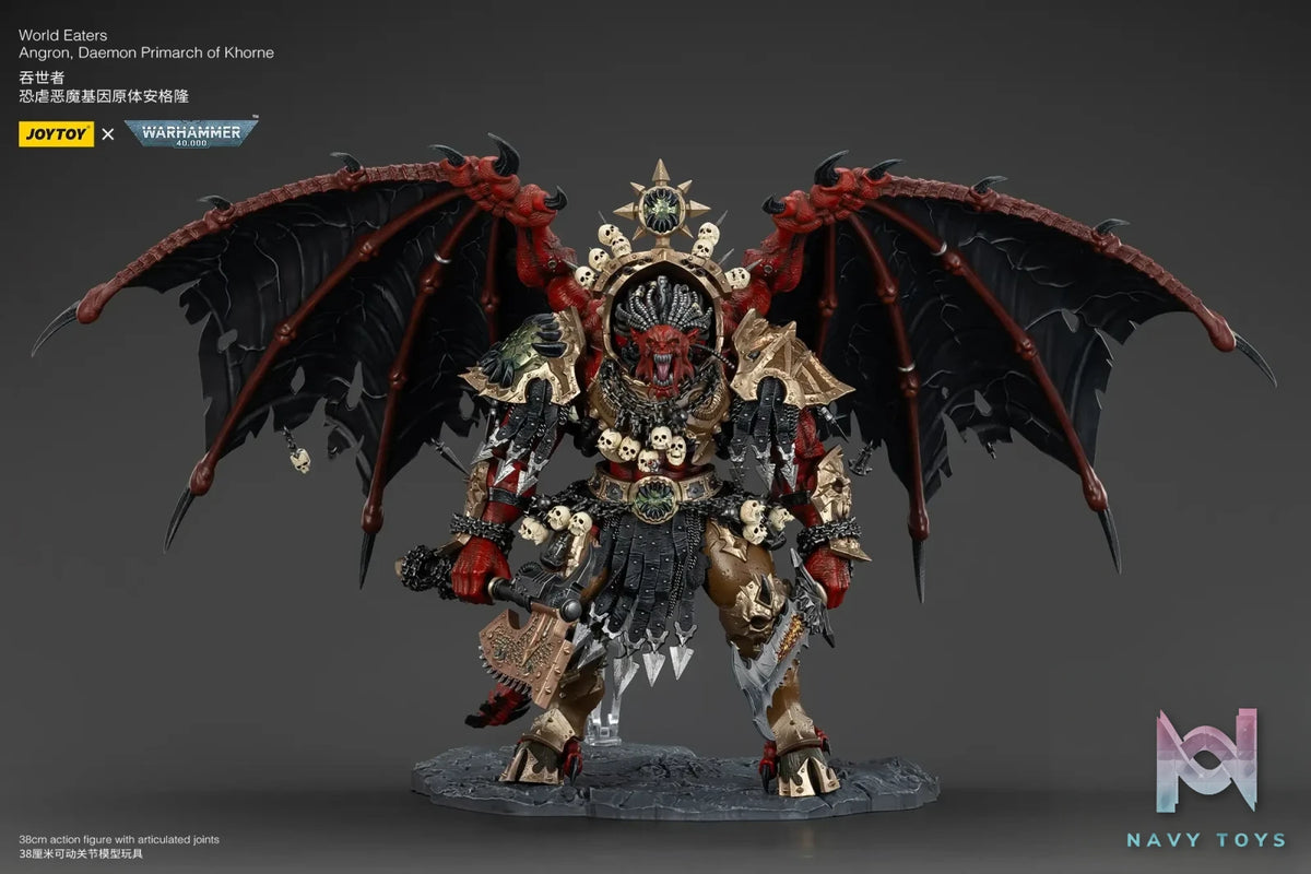 JOYTOY – World Eaters Angron Daemon Primarch of Khorne JT01178 (Licensed)