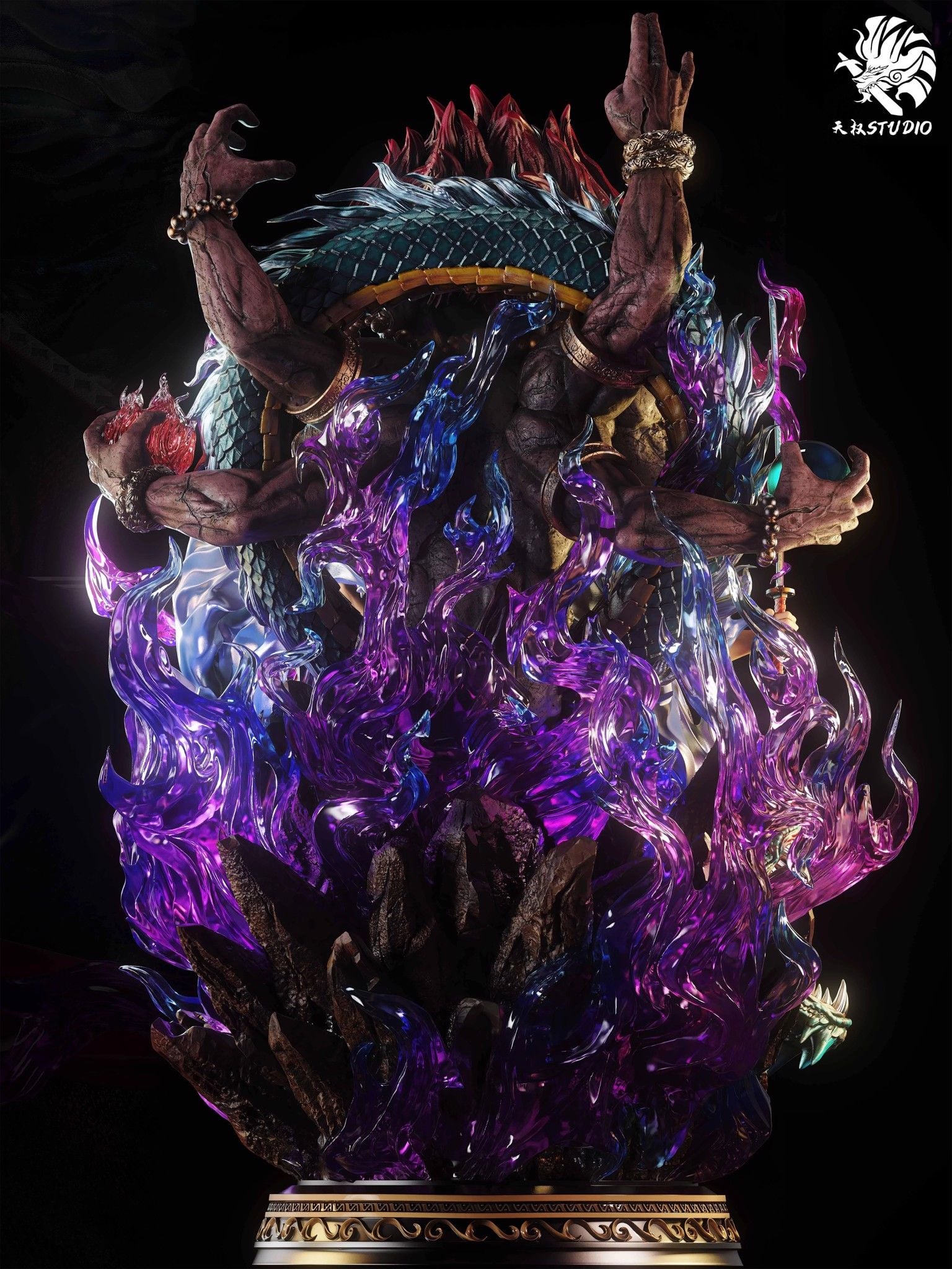 Roronoa Zoro resin statue TianQuan Studio anime figure