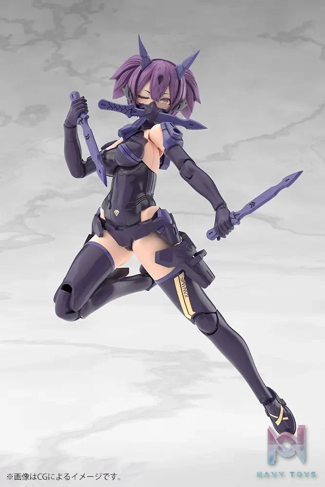Kotobukiya – Megami Device ASRA NINJA KANAME SHADOW EDITION FULL PACKAGE 1/1 Plastic Model (Licensed)