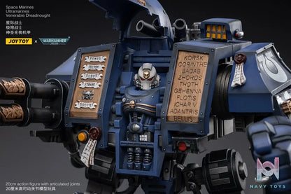 JOYTOY – Warhammer series 1/18 Space Marines Ultramarines Venerable Dreadnought JT2467 (Licensed)