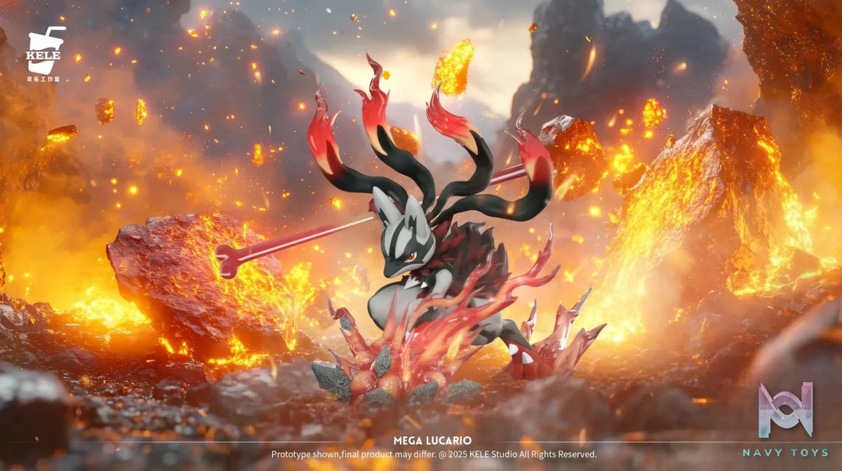 KELE Studio – Pokédex 1/20 Series 05 Mega Lucario Pokémon