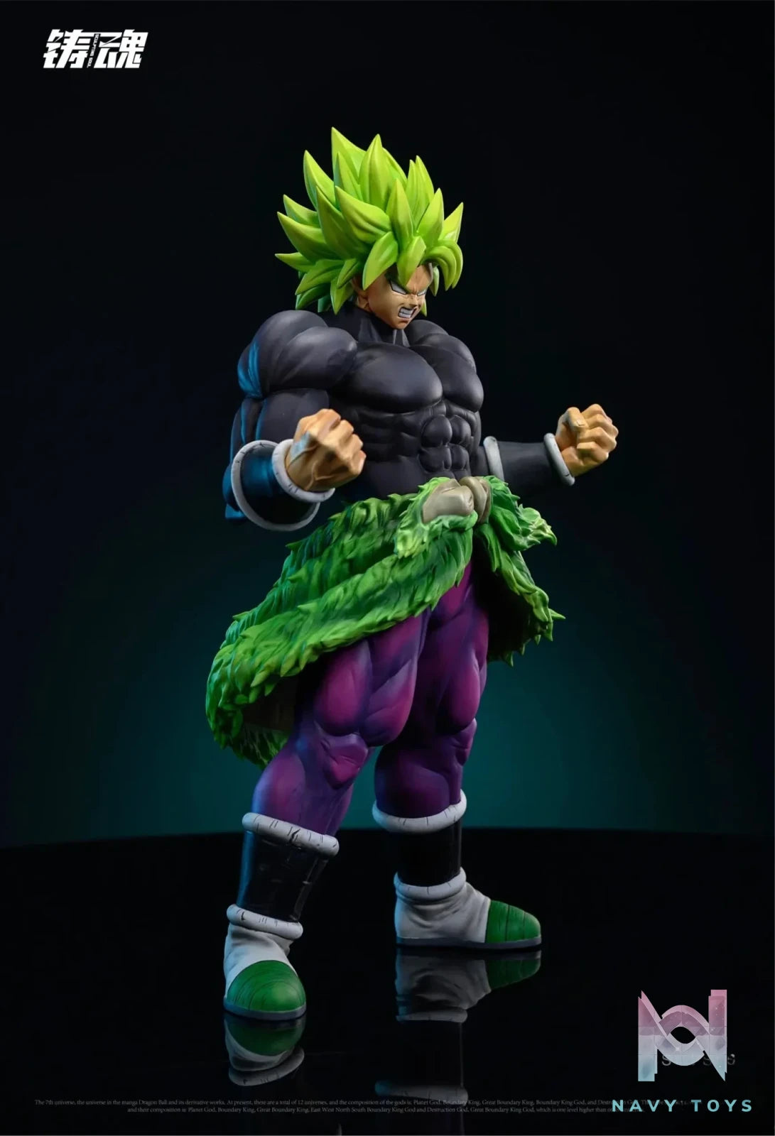 Sculpting Soul Studio - Super Warriors of Universe 7 (Goku, Vegeta, Gohan, Piccolo, Broly) resin statue Navy Toys anime figure