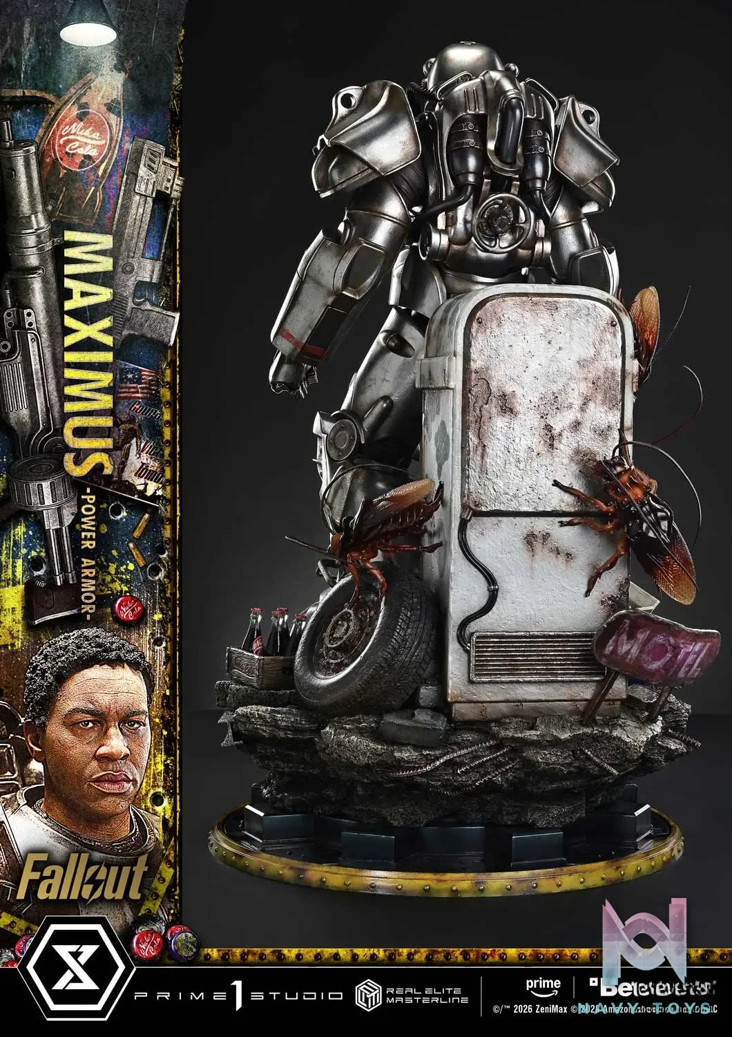 Prime 1 Studio – Real Elite Masterline Fallout Maximus Power Armor REMFO-03 REMFO-03DX REMFO-03DXS (Licensed)