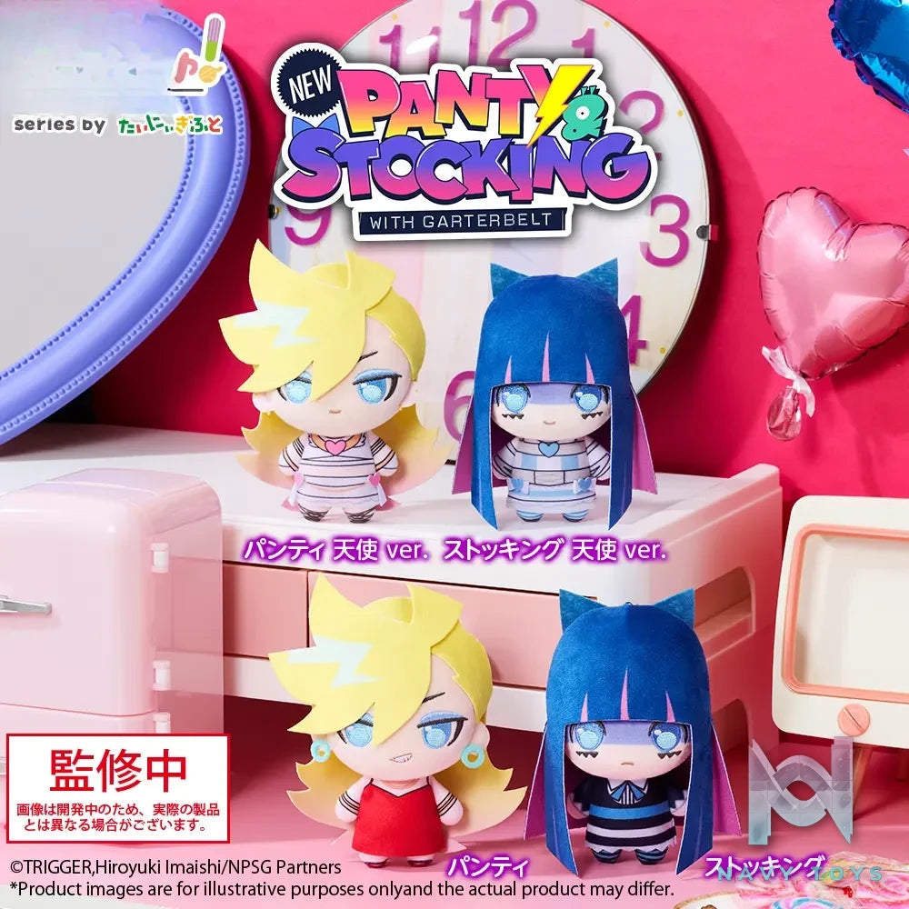 Bushiroad Creative – New PANTY X STOCKING with GARTERBELT Plush X Plush Badge (Licensed)