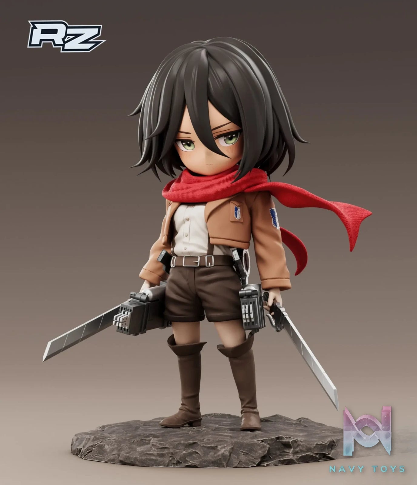 RZ Studio – Attack on Titan Q version Mikasa