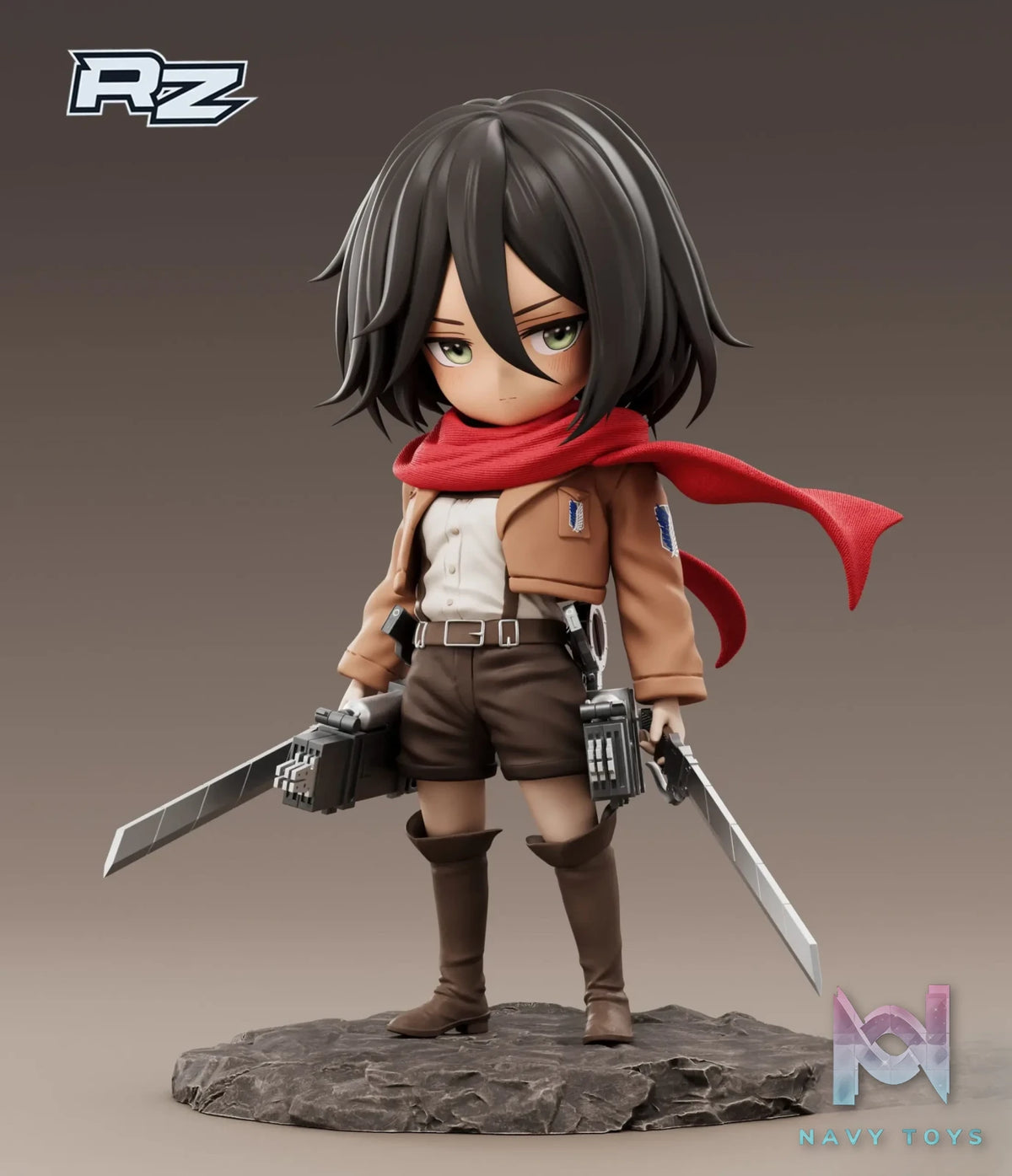 RZ Studio – Attack on Titan Q version Mikasa