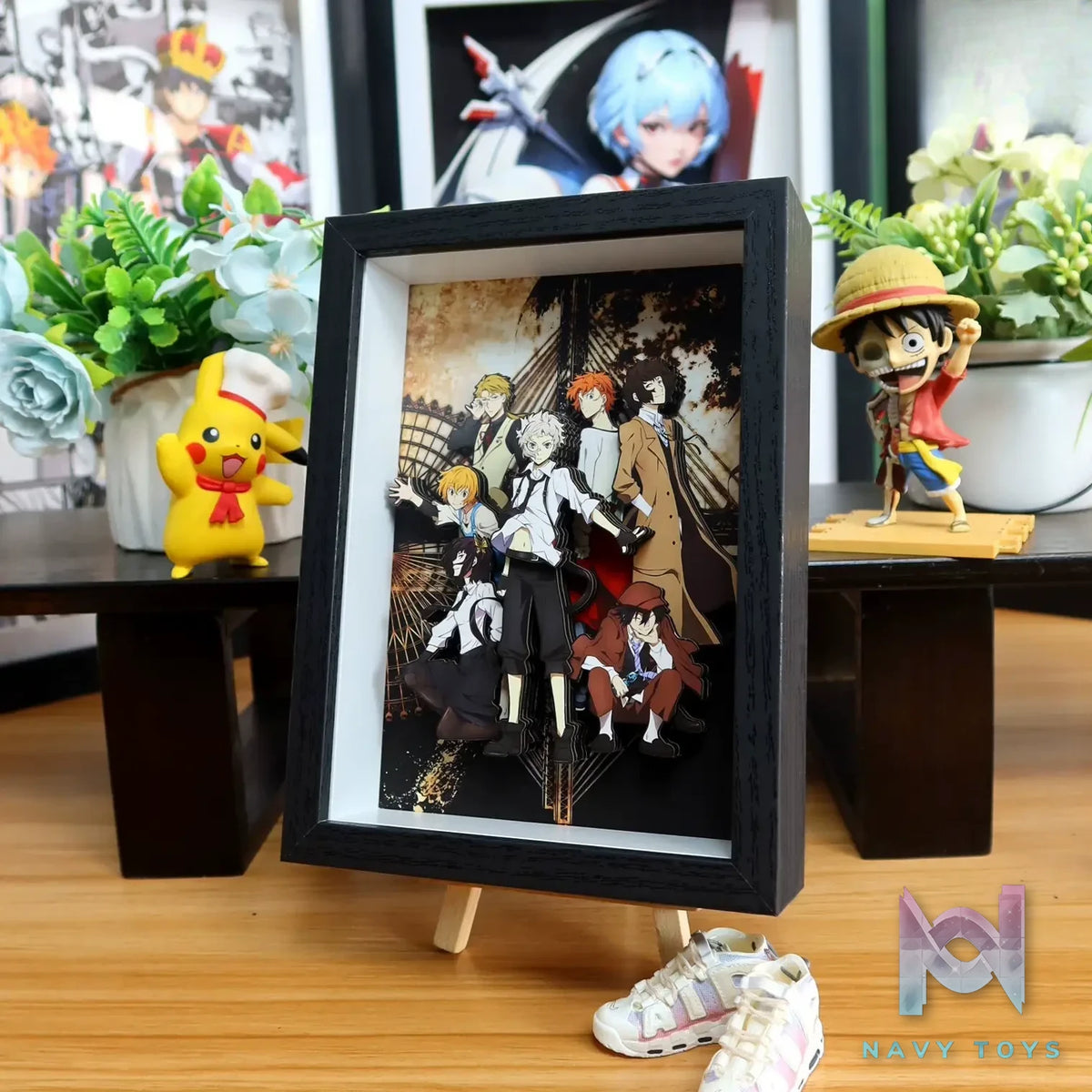 KALA HOME Studio – Bungo Stray Dogs Multiple Characters #01 3D Decorative Painting Bungo Stray Dogs