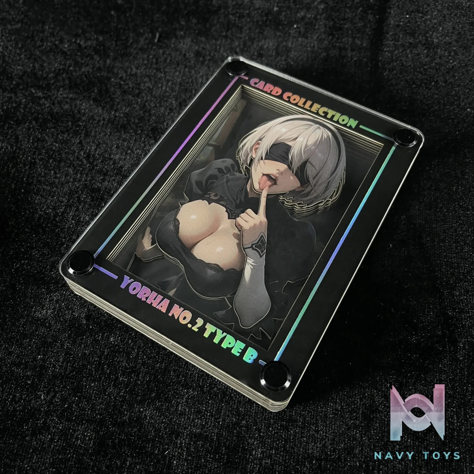 B&W Studio – NieR:Automata Desktop Decorative Card Brick 2B