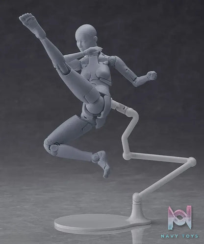 Max factory – Nishimura Style Drawing Doll Olive Gray X Olive FLESH (Licensed)