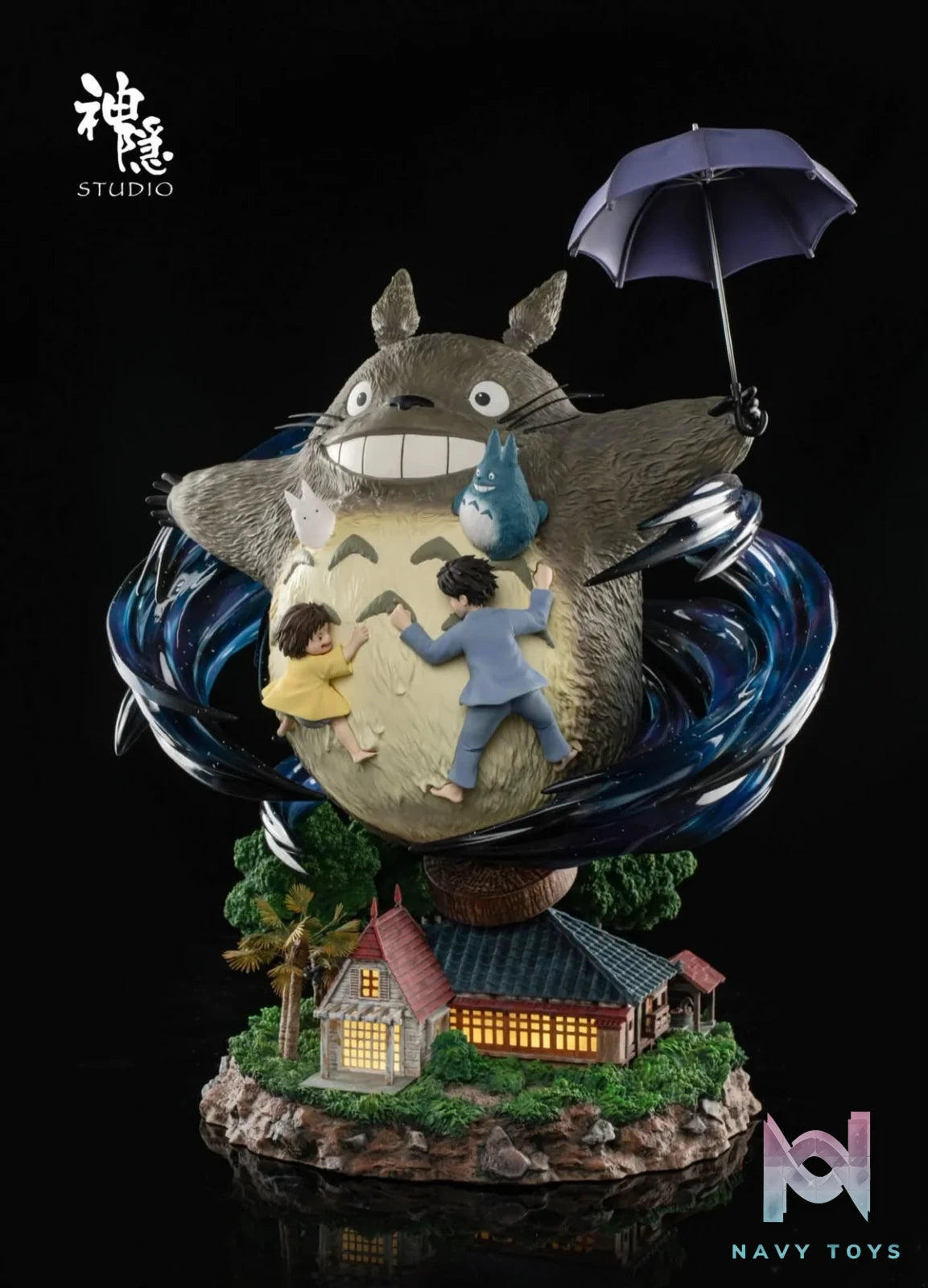 Totoro Night Tour resin statue shenyin studio anime figure