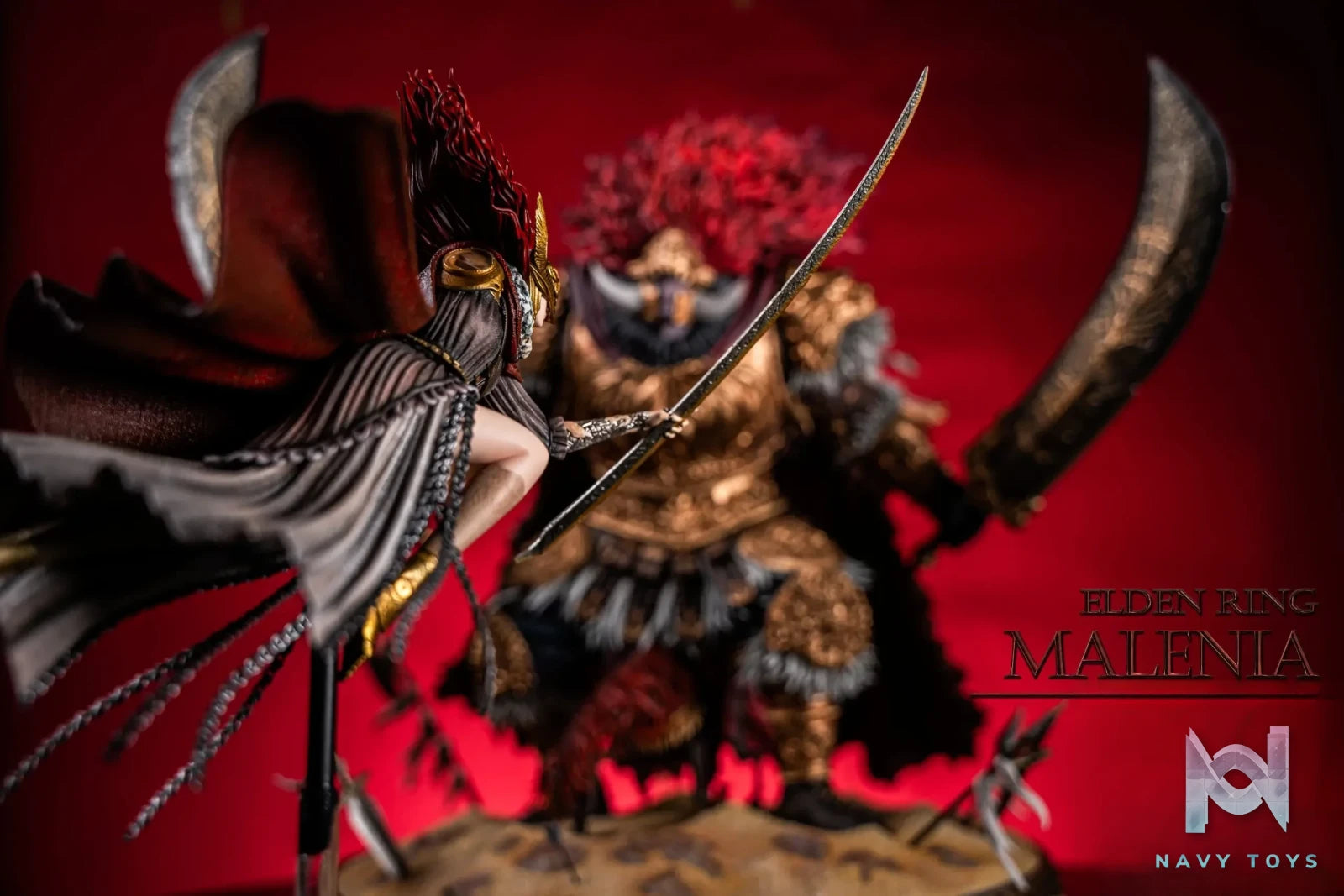 HunDian Studio – Elden Ring Starscourge Radahn VS Malenia