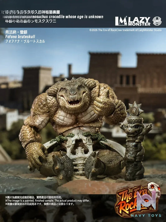 Lazy Monster Studio – Clawrock Era Series Manti Tribe Crocodile (Articulated) C01 C02 C03 (Licensed)