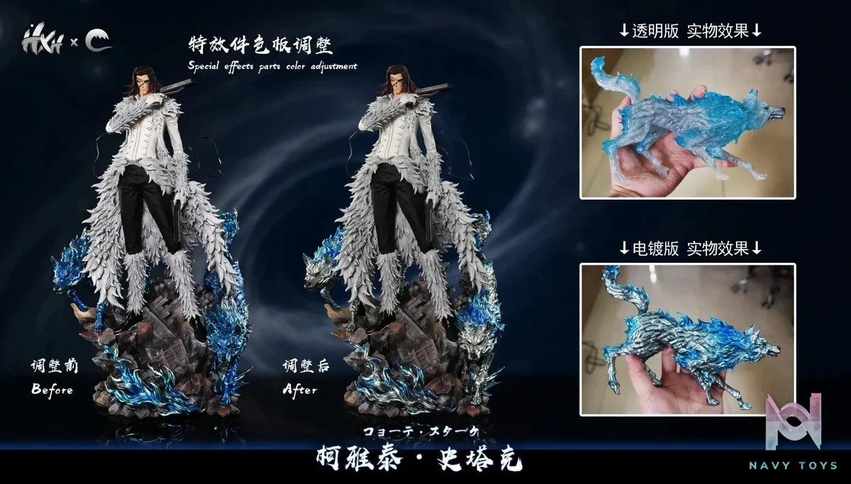 Cheng Studio - BLEACH 1/6 The Espada Series 1 Coyote Starrk resin statue Navy Toys anime figure