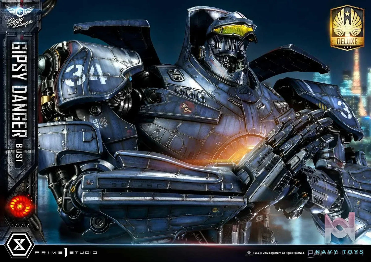 Prime 1 Studio – Life Size Bust Pacific Rim Gipsy Danger LSPACRIM-01 LSPACRIM-01DX (Licensed)