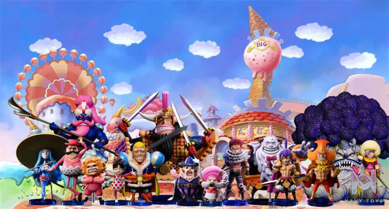 A+ Studio – One Piece Big Mom Pirates Biscuit Soldiers