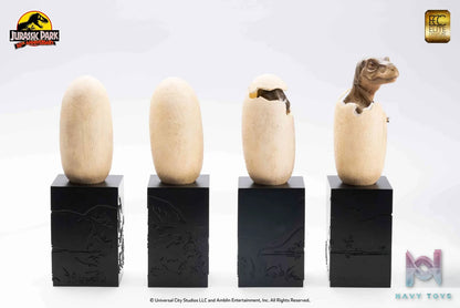 Elite Creature Collectibles (ECC) – Jurassic Park Hatching T-Rex set statue (Licensed)