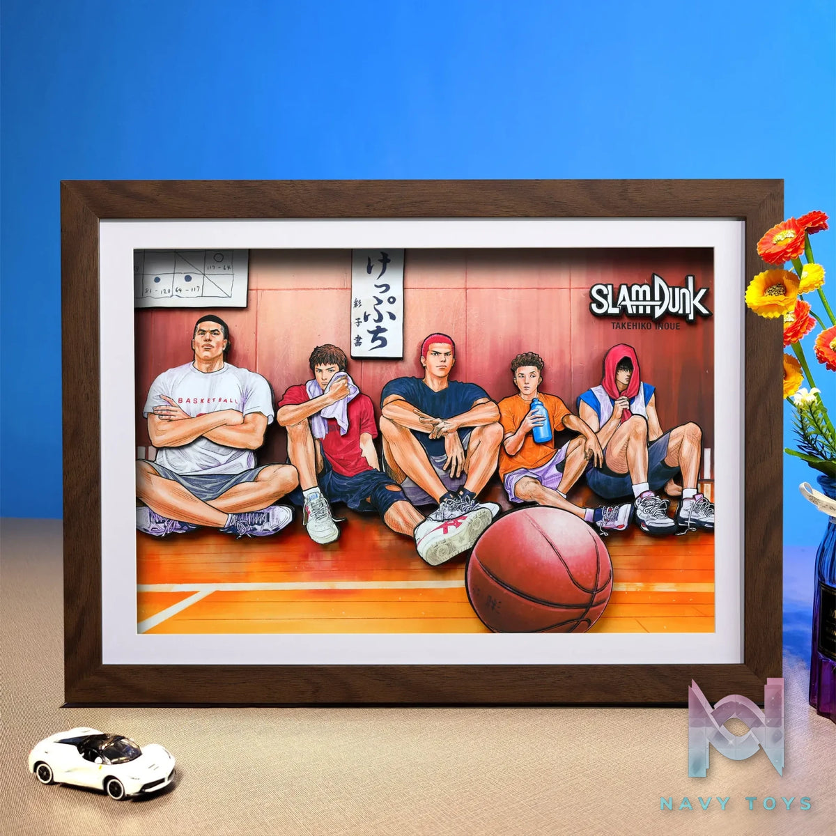 Yu Zhi Jiang Studio – Slam Dunk Multiple Characters Series #6 3D Decorative Painting Slam Dunk